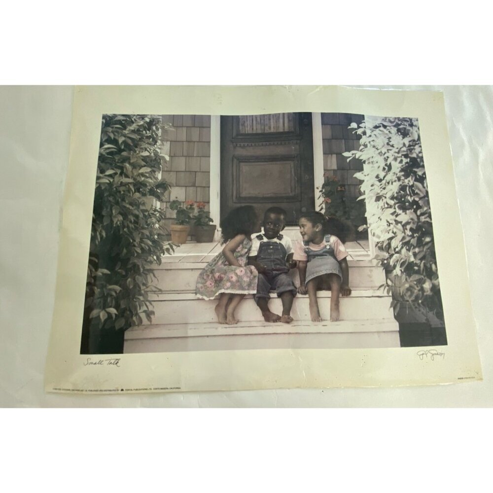 Gail Goodwin Small Talk Laminated Photo Art Print Teacher School Children READ